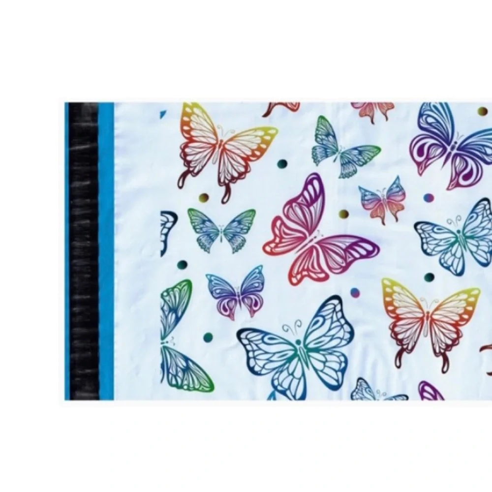 50ct 6x9’ Polymailer Bags~ 🦋🆕🦋 BONUS! 50ct Thank You Stickers